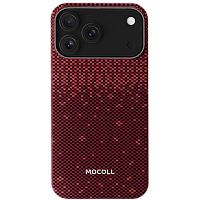 Кевларовый чехол MOCOLL для iPhone 17 Pro Max (Red)