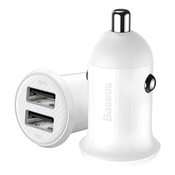 Автомобильное зарядное устройство Baseus Grain Pro Car Charger CCALLP-02