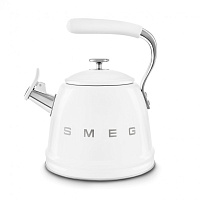 Чайник со свистком SMEG CKLW2001 (WH Белый)