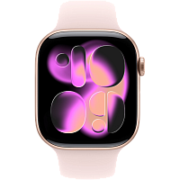 Умные часы Apple Watch Series 11 46mm (Aluminium Rose Gold SB S/M)