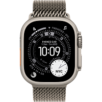 Умные часы Apple Watch Ultra 3 49mm (Natural Titanium Milanese Loop S)