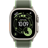 Умные часы Apple Watch Ultra 3 49mm (Natural Titanium Green/Neon Trail Loop M/L)